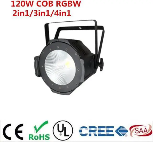 Main image of par 200W COB RGBWA UV 6in1 RGBW 4in1/RGB 3in1/ Warm White Cold white  Par Can Par64  spotlight dj light Dmx controll