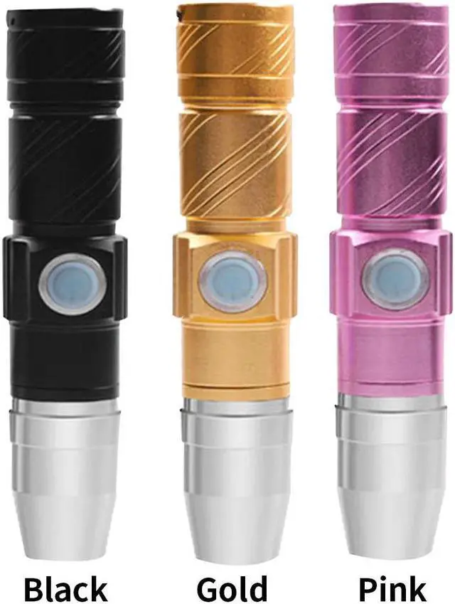 Alt view image 2 of 5 - 365nm Led Jade Multifunctional UV Flashlight Pen USB Rechargeable Tool Portable Blacklight Torch Mini Fluorescer Money Detector