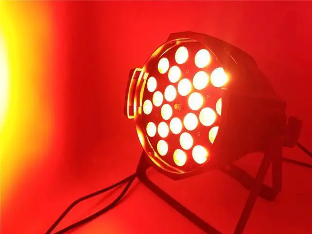 Alt view image 7 of 7 - 24x18W Zoom 10-60 degree LED Par Light rgbwa uv 6in1 led par light dj dmx Controller lights Led Zoom Par Light