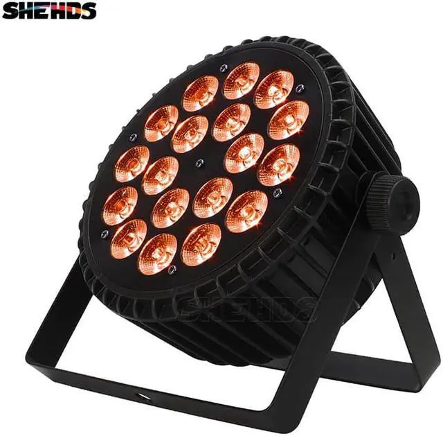 Alt view image 3 of 5 - Case with 8pcs 18x12W 4in1 Led Par Light 18x18W RGBWA UV 6in1 DMX Stage DJ Disco Led Spotlight Nightclub Bar Event Wash