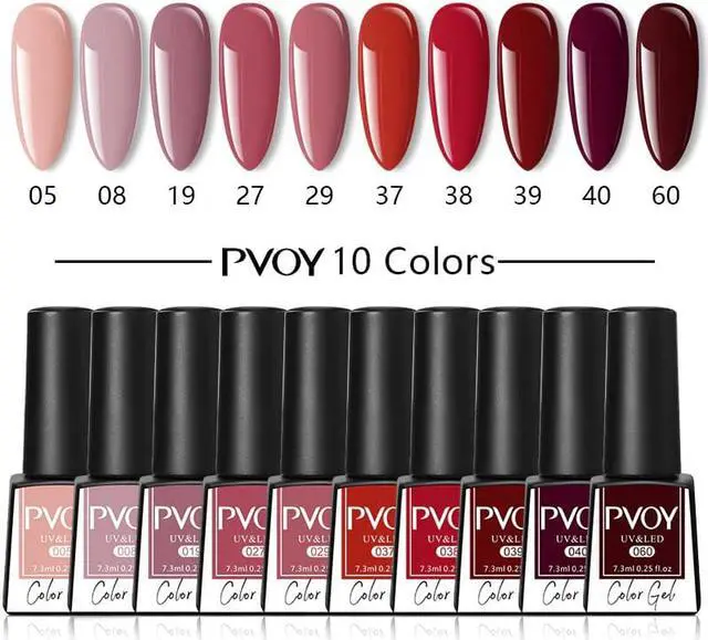 Alt view image 5 of 5 - Gel Nail Polish Set With Uv Lamp Led Dryer With 10/12/18/20 Pcs Nail Gel Lak Kit Nail Art Soak Off Nail Drill For Nail Tool