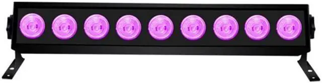 Main image of 9 LED UV Party Disco Christmas Bar Black Lamp UV Violet Wall Washer LED Stage Effect Lights Blacklight Spot Light for Birthday E
