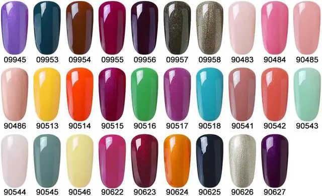 Alt view image 3 of 5 - 99 Gel Nail Polish Pure Color Semi Permanent Base top Need UV LED lamp For Manicure Varnish Paint Hybrid Nail Gel 79 Colors