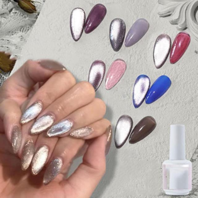 Smile Flower French Tips Nails Multicolor Medium Oval – NOUMAY LIMITED
