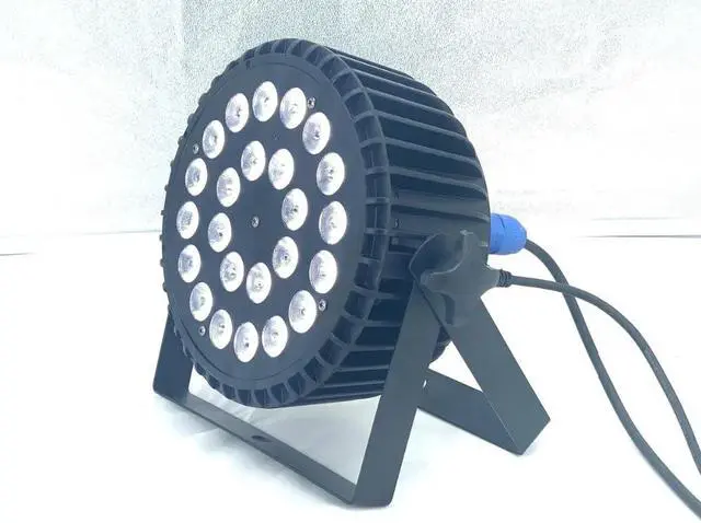 Alt view image 4 of 5 - 10X LED Par light with flightcase 24x18W RGBWA UV 6in1 disco light Stage lighting profession Stage lighting