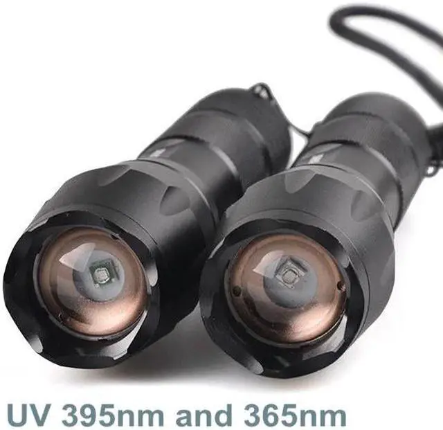 Alt view image 5 of 5 - Powerful UV Light Grade A UV LED Chips LED 365nm 395nm UV Flashlight Purple Ultraviolet Light For Detection Anti-fake Identify