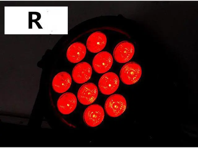 Alt view image 2 of 5 - 8PCS/ 12X18W Waterproof led Par light RGBA+UV IP65 PAR LED /wash light professional stage dj equipment