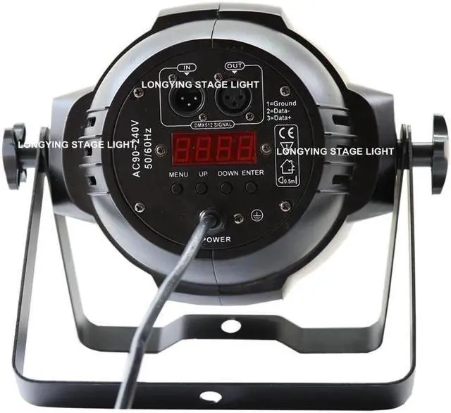 Alt view image 4 of 5 - Shipping Non-waterproof 18x18W RGBWA UV 6 in 1 Led Zoom Par Light Holiday Christmas Decoration