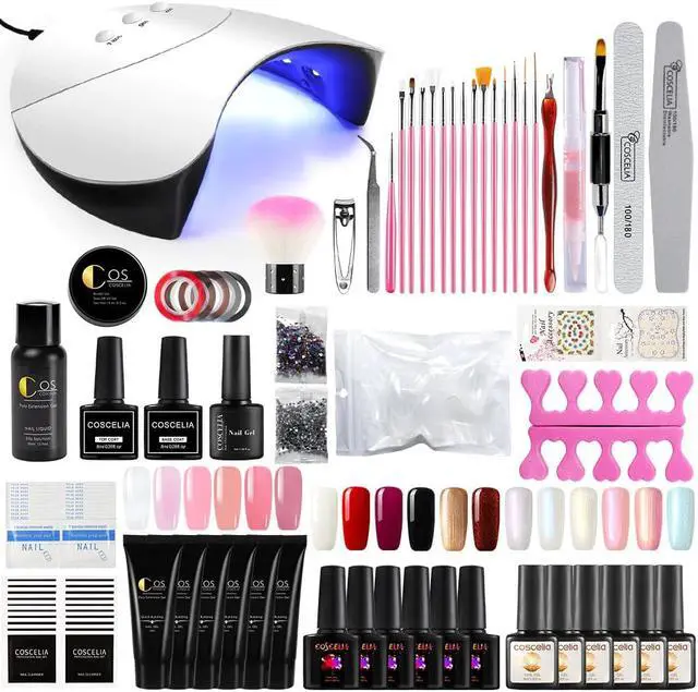 Alt view image 2 of 5 - Professional Manicure Kit 36W LED UV Lamp Dryer Nail Art Brush Quick Building For Nails Extensions Jelly Gel Nail Drill