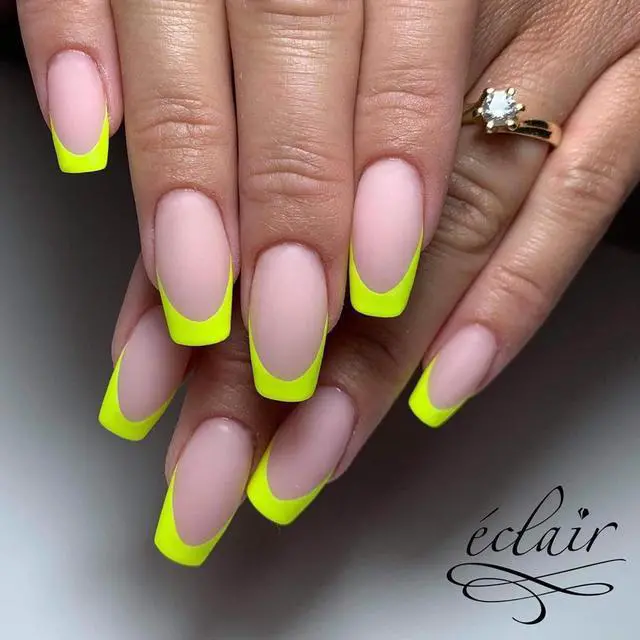 Alt view image 4 of 5 - Fluorescent Dip Nail Powder Set Without UV Lamp Cured Pigment Glitter Powder Dust Nail Art Decorattion 10ml