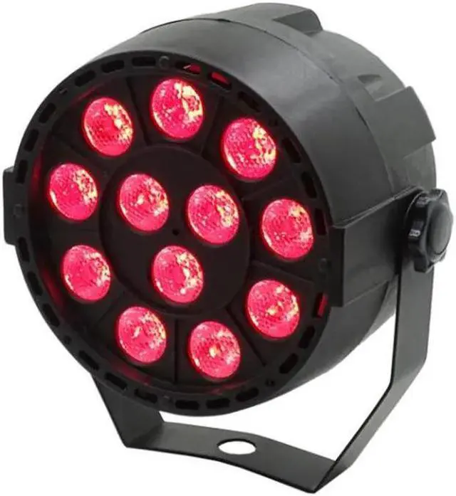 Alt view image 3 of 5 - Light 12LED RGB 3IN1 12x4W UV Stage Lighting effect DMX 512 Club Disco ty Ballroom KTV Bar Wedding DJ Projector Spotlight