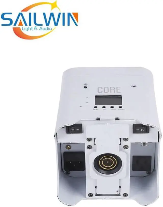 Alt view image 4 of 5 - Stock High quality 6X18W RGBWA UV 6in1 WIFI battery powered uplight wireless dmx led party uplight