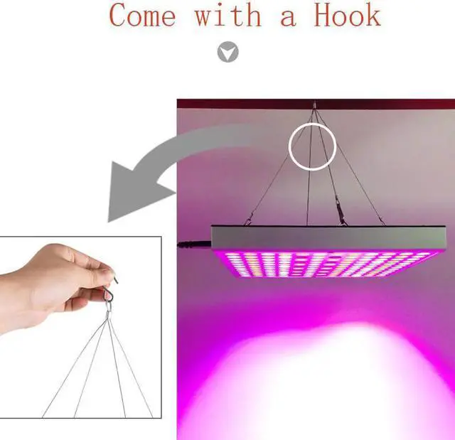 Alt view image 4 of 5 - 77/144 Led Chips Full Spectrum Led Grow Light For Indoor Tent Plants Flowers Seedling Cultivation 25W/45W Plants Grow UV Light