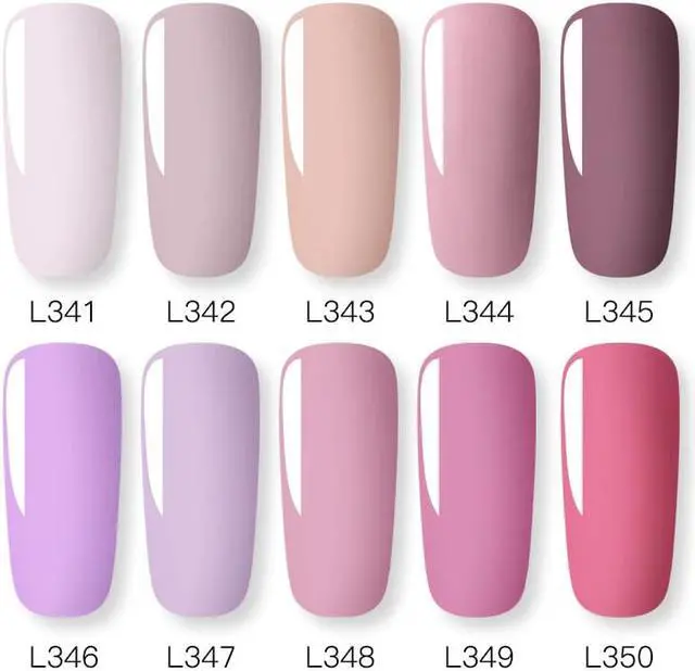 Alt view image 3 of 5 - Manicure Set For Nails Polish Gel 8ml 4/6/10pcs Acrylic Nail Kit Semi Permanent Soak Off UV LED Lamp For Nail Art Tools