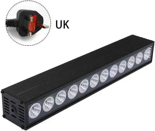 Main image of 12LED Bar Stage Light Night Lamp Body Paint Integrated Easy Use Christmas Party DJ Disco UV Black Halloween With Rack Blacklight