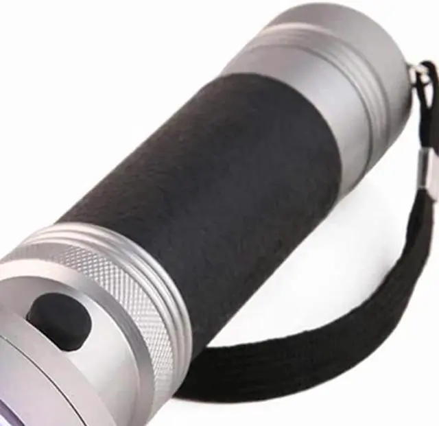Alt view image 3 of 5 - 100 LED UV Flashlight Blacklight Ultra Violet Light Inspection Lamp Light Outdoor Waterproof Lamp