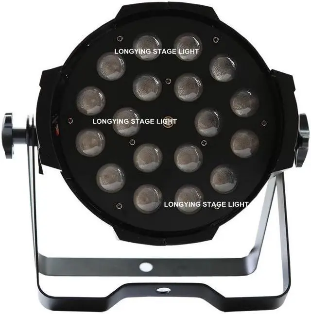 Alt view image 3 of 5 - Shipping Non-waterproof 18x18W RGBWA UV 6 in 1 Led Zoom Par Light Holiday Christmas Decoration
