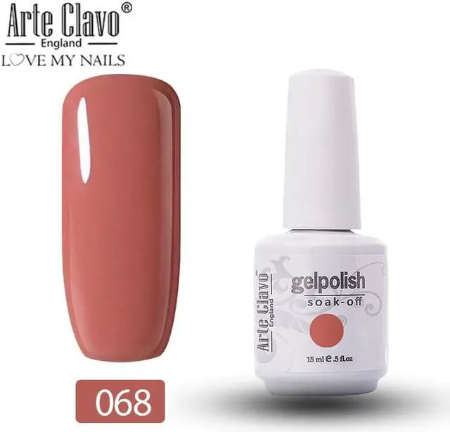 Alt view image 4 of 5 - Soak Off Organic UV Gel Semi Permanent Lucky Nails Gel Varnish Led Lamp Nail Polish 244 Colors UV Gel Nail Polish