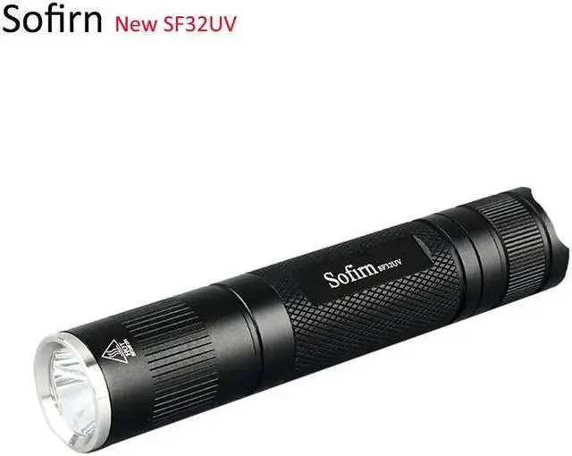 Main image of New SF32UV 18650 Flashlight UV Torch Light Nichia 365nm Best UV Lamp Banknote verification Fluorescent agent detection
