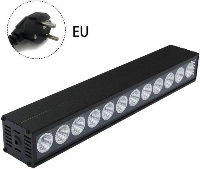 Alt view image 3 of 5 - 12LED Stage Light Bar Christmas Party UV Black Home Decor Night Lamp Easy Use DJ Disco Integrated Blacklight Club Body Paint