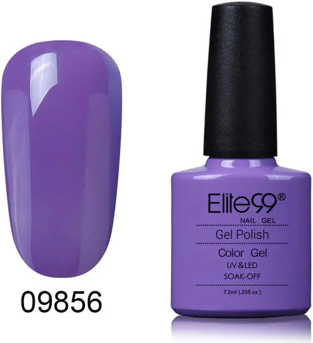 Alt view image 5 of 5 - 99 Gel Nail Polish Pure Color Semi Permanent Base top Need UV LED lamp For Manicure Varnish Paint Hybrid Nail Gel 79 Colors