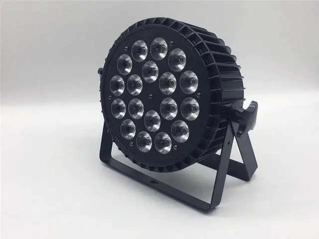 Alt view image 4 of 5 - 18x18W RGBWA UV 4in1 5in1 6in1 led par light wash par led LED Flat Par Can Lighting for Party KTV Disco DJ Lamp