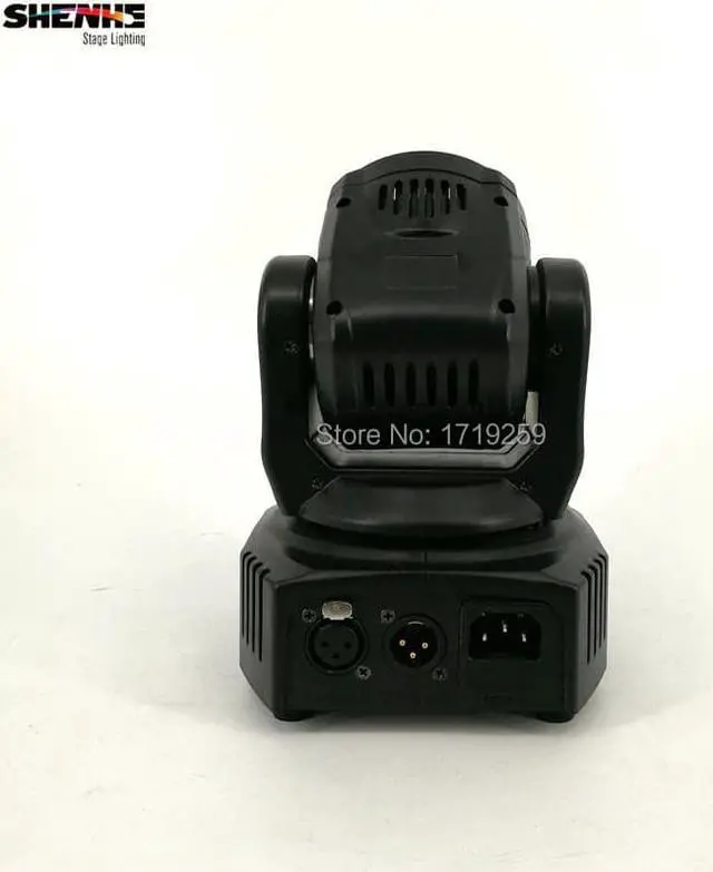 Alt view image 4 of 5 - 2pcs/lot Mini LED Wash Moving Head 4x18W RGBWA+UV DMX Stage Lights Business High Power with Professional for Party KTV Disco DJ