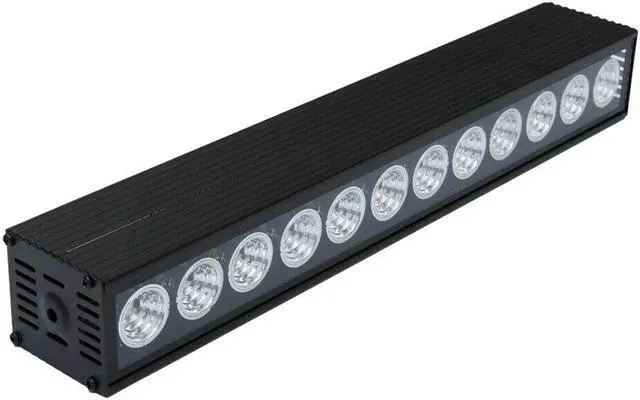 Alt view image 2 of 5 - 12LED Blacklight Christmas Party Stage Light UV Black Bar Night Lamp Club Home Decor Easy Use With Rack Integrated DJ Disco