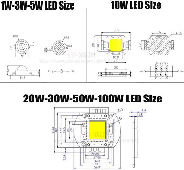Alt view image 3 of 5 - Power LED Chip UV Purple 370Nm 375Nm 3W 5W 10W 20W 30W 50W 100W COB Ultraviolet Lights 3W 5W 10W 20W 30W 50W 100W Watt