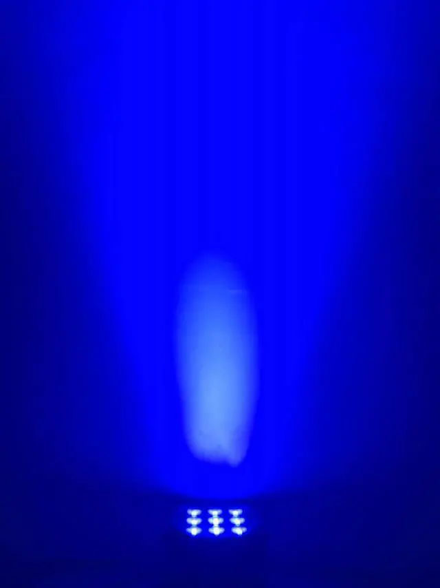 Alt view image 4 of 5 - 9x18W led par light 6in1 RGBWA UV Led Stage Light LED Flat SlimPar dj lights led Strobe Equipments Controller