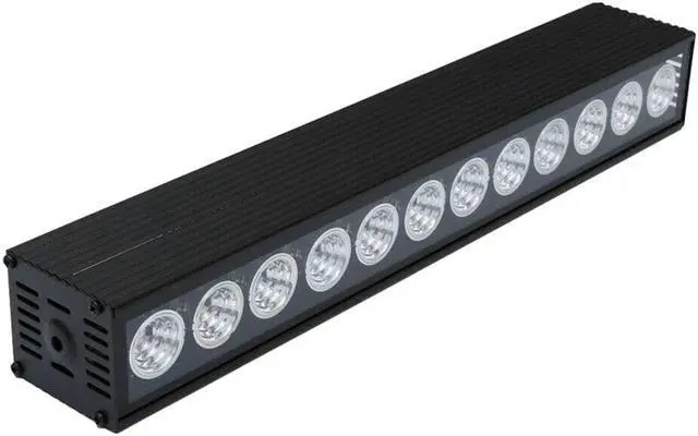 Alt view image 3 of 5 - 12LED Easy Use UV Black Integrated DJ Disco Stage Light Bar Halloween Blacklight With Rack Christmas Party Home Decor Body Paint