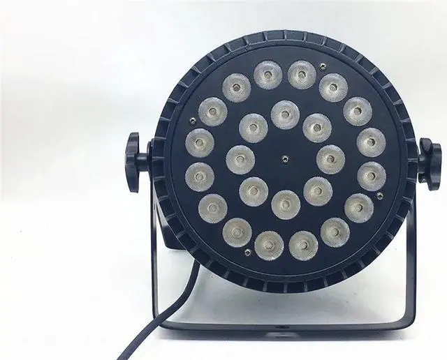 Alt view image 3 of 5 - Lamp 24x18W RGBWA UV 6in1 Par LED Par LED Flat Par Spotlight Lighting For Party KTV Disco Light