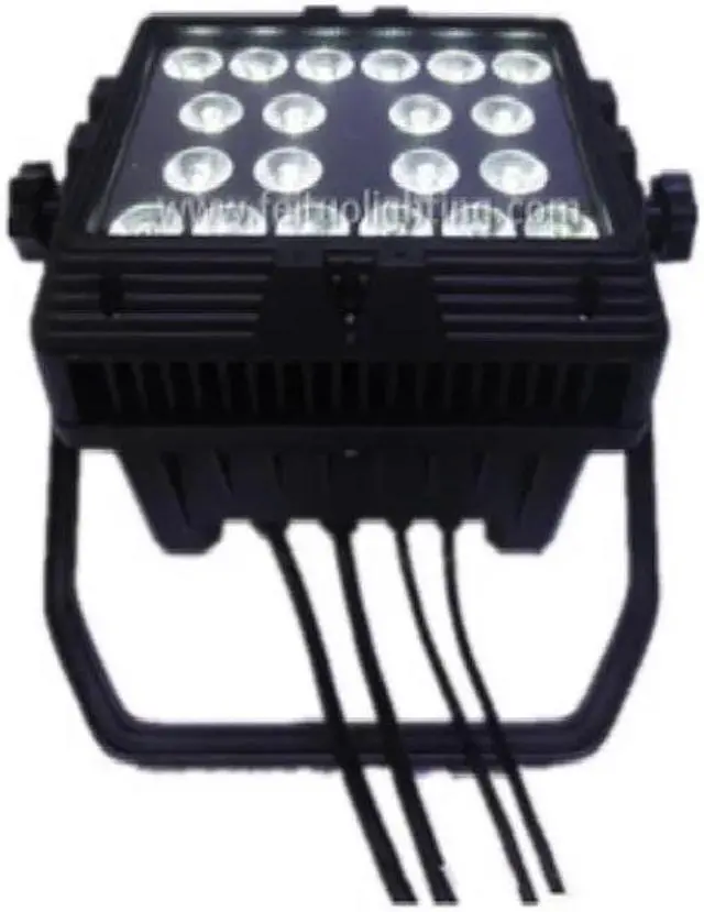 Alt view image 2 of 5 - 4pcs Led flood light 20*18w rgbwa uv 6 in1 led wall washer light waterproof ip65 led stage dj party light