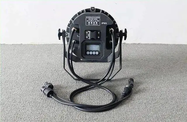 Alt view image 4 of 5 - 24x18w  IP65 waterproof led Par Lights RGBWA UV 6in1 LED PAR DMX512 control professional stage lights  DJ equipment disco lights