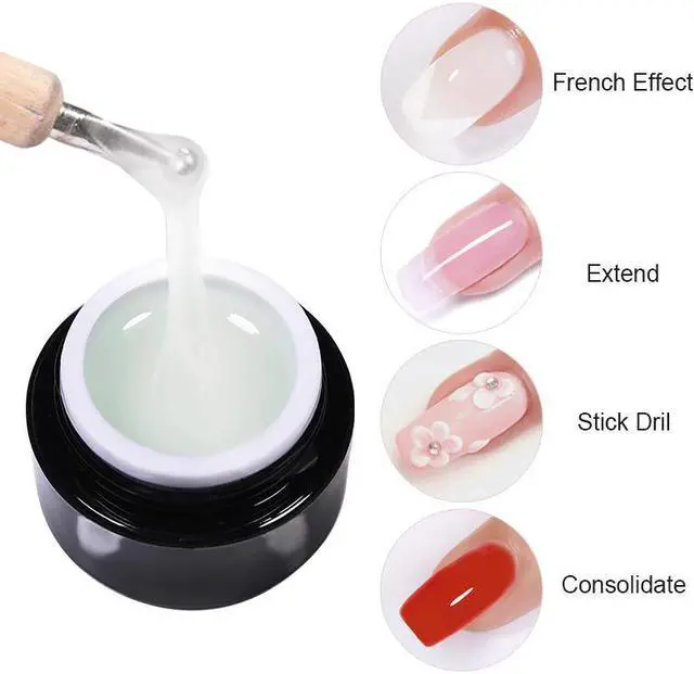 Alt view image 3 of 5 - Nail Set UV LED Lamp Nail Dryer With 8/6/4/3pcs Nail Gel Polish Lot Soak Off Gel Nail Polish Extension Nail Gel