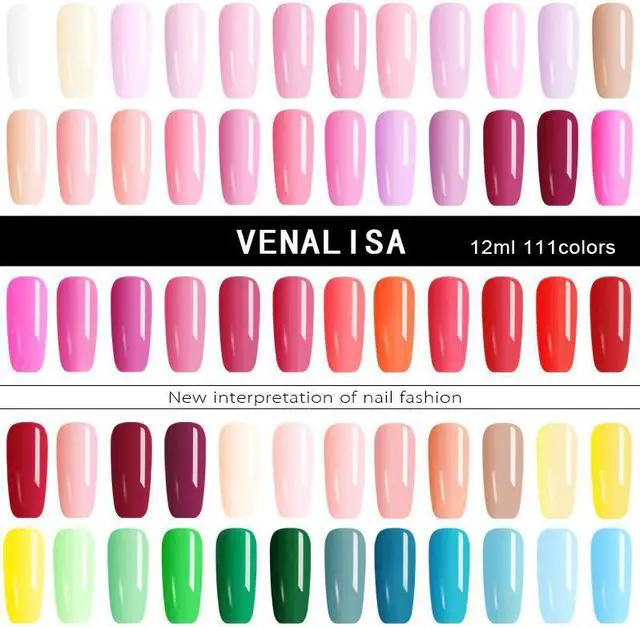 Alt view image 3 of 5 - CANNI Gel Varnish 12ml Solid Starry Color Soak Off UV LED Lamp Nail Art Salon High Quality Painting Gel Nail Polishes