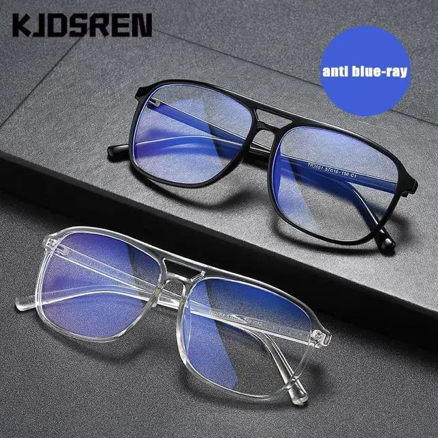 Alt view image 2 of 5 - Square Blue Light Blocking Computer Glasses Anti Blue ray Filter UV Block Women Gaming Radiation Protection Eyewear