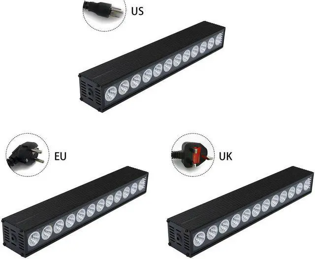 Alt view image 2 of 5 - 12LED UV Black Club Body Paint Blacklight Christmas Party Stage Light Integrated With Rack Bar DJ Disco Night Lamp Easy Use