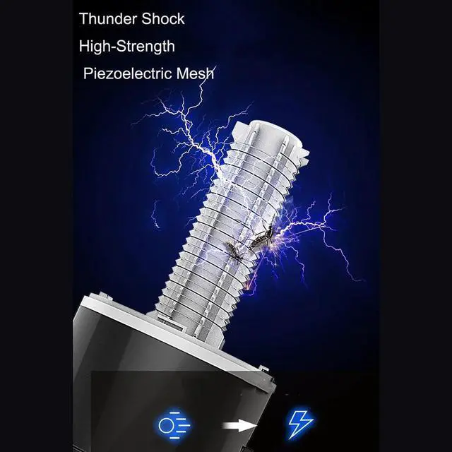 Alt view image 2 of 5 - Electric Photocatalysis Mute Mosquito Insect Bug Zapper Trap Killer LED Lamp Fly Bug Repellent Anti Mosquito UV Night Light
