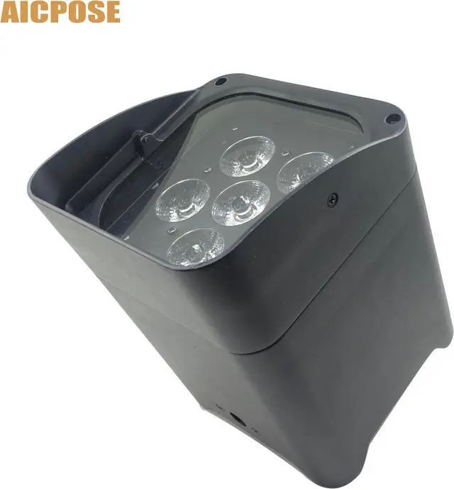 Alt view image 5 of 5 - 6*18w RGBWA UV Wireless Par Light Remote Control Battery Remote Wifi Control Outdoor Stage Lights Wedding Uplights