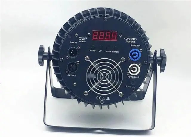 Alt view image 4 of 5 - Lamp 24x18W RGBWA UV 6in1 Par LED Par LED Flat Par Spotlight Lighting For Party KTV Disco Light