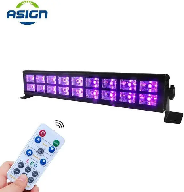 Main image of Disco UV Violet Black Lights DMX512 DJ Party Stage Lamp For Christmas Bar Lamp Laser Stage Wall Washer Spot Light Backlight