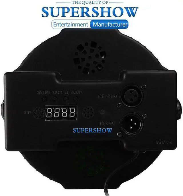 Alt view image 4 of 5 - 18pcs LED Purple Par Stage light dmx 512 Controller Disco UV Lamp For DJ Party Dance floor light dj equipment