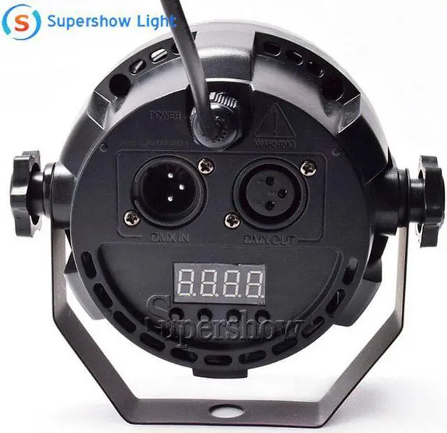 Alt view image 2 of 5 - Color 12 leds Par Stage Light 36W DMX 512 UV Par Led Lighting for Club DJ