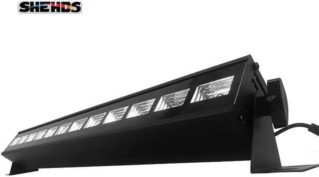 Alt view image 5 of 5 - LED Stage Light Bar 12x3W /9x3W/6x3W UV Color Led Wall Wash luz uv DMX Light Effect For Disco DJ KTV Club Homeuse