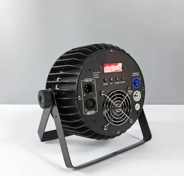 Alt view image 4 of 5 - stage lighting 18x18W 6in1 RGBWA UV Led Par Light Outdoor Stage DMX Control DJ 18x12W 4in1 Par Can Pool Wash Wall