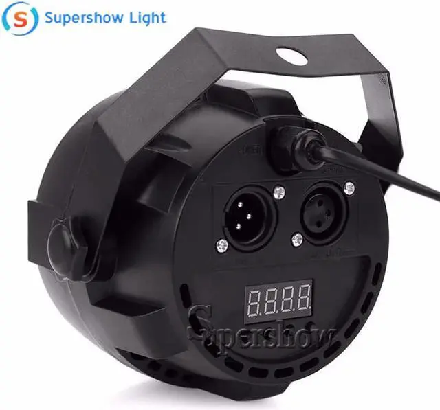 Alt view image 3 of 5 - Color 12 leds Par Stage Light 36W DMX 512 UV Par Led Lighting for Club DJ