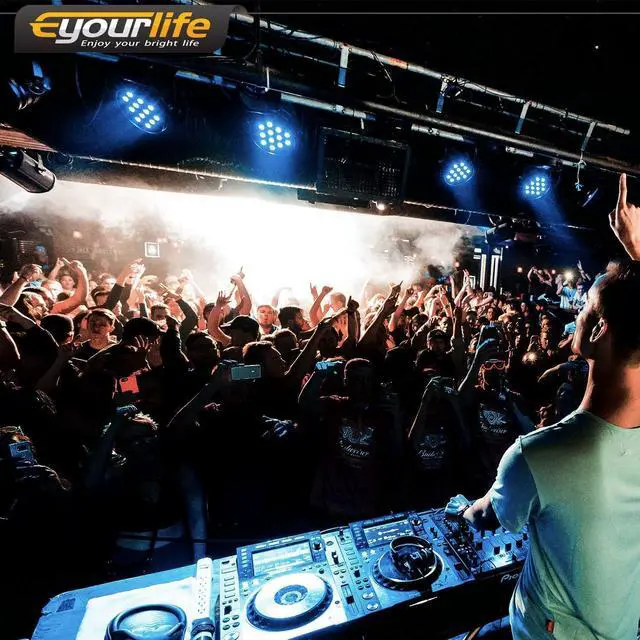 Alt view image 4 of 5 - 36W UV Projector 36 LED Violet Light Stage Lamp Black Effect DMX512 V2