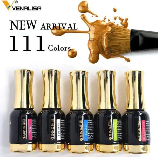 Alt view image 2 of 5 - CANNI Gel Varnish 12ml Solid Starry Color Soak Off UV LED Lamp Nail Art Salon High Quality Painting Gel Nail Polishes