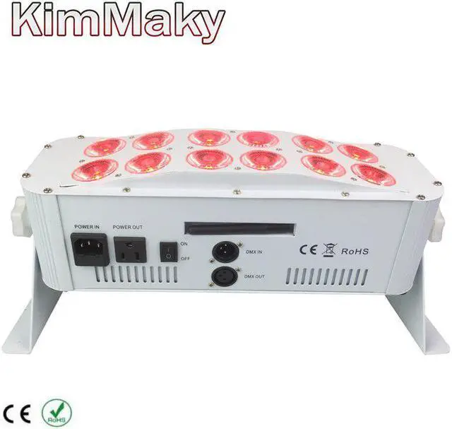 Main image of Stage light 12x18w RGBWA+UV Wireless dmx led uplight Battery powered Bar light LED Wall Washer